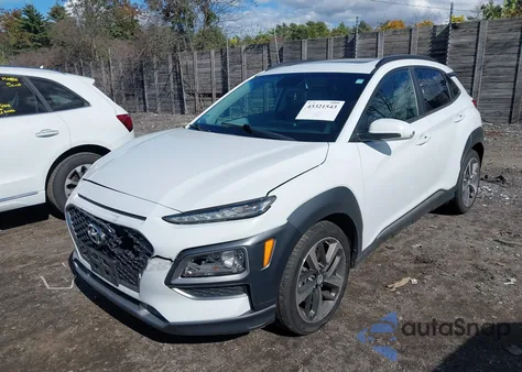 2018 Hyundai Kona Limited z USA, uszkodzony, nr VIN KM8K3CA56JU102713